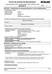 Ficha de Dados de Segurana PT